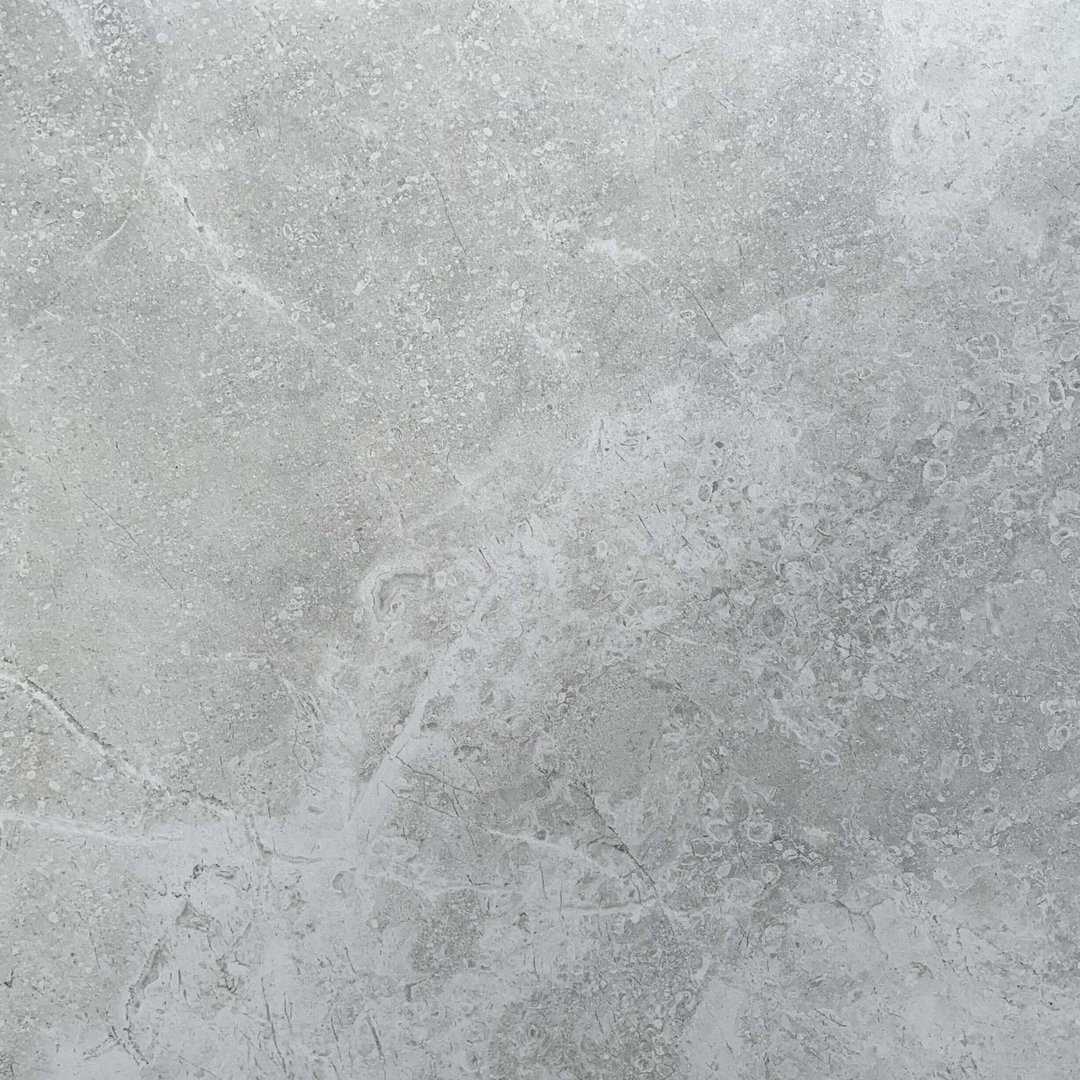 600 × 600 mm Grey Slate Stone Look Rectified Anti-Slip Porcelain Tile 3937 