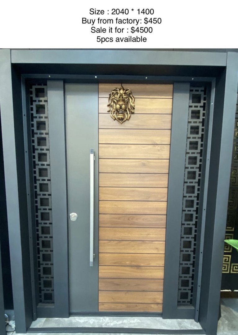 Modern luxury pivot entry door 