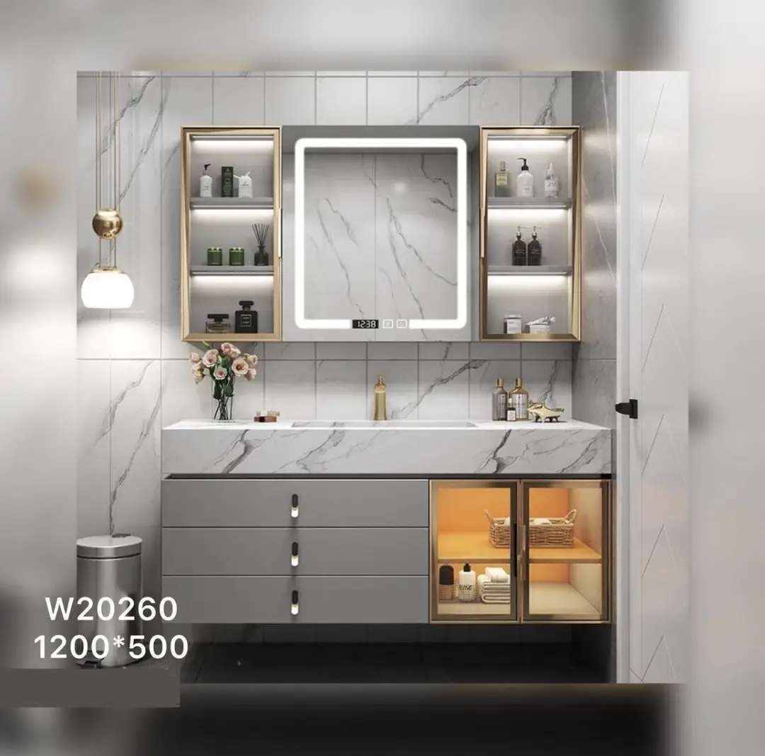 W20260 – Luxury LED Display Vanity Suite