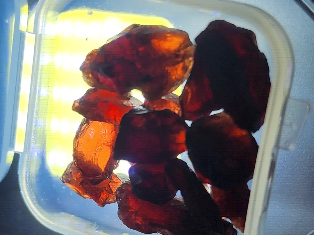 Garnets 10 Gram 50 Carat x 1000 Red Natural Earth Mined