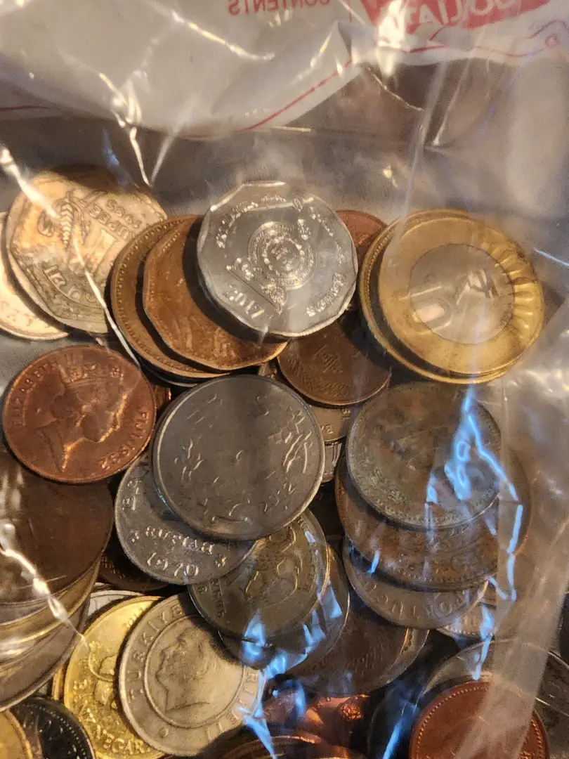 10 KG Mixed World Coins